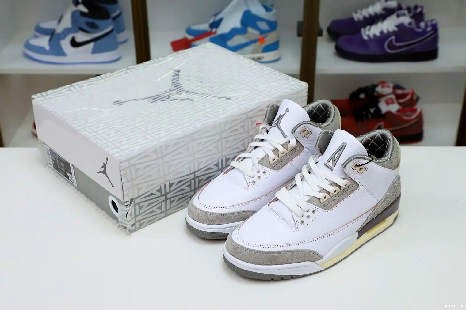 X JORDAN 3 AIR MANIÉRE WMNS Kimikick 0702